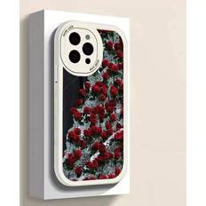 PlayMc E, iPhone13 iPhone Series Painted Rose Protective Phone Case Not/Specified