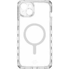 ItSkins supreme r clear verstärkte hülle für iphone 15, transparent 91