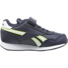 Kid's Royal Classic Jog 3 - Vector Navy/Cloud White/Solar Acid Yellow
