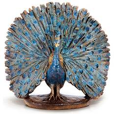 Blau Gartenschmuck Gartentraum Peacock Animal Figure