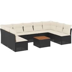 vidaXL 3223787 Lounge-Set, 1 Bord inkl. 9 Soffor