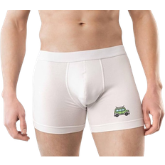 Green Fish Men's Fdmbxi Boxer Briefs - White