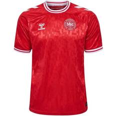 Denmark National Team Jerseys Hummel Denmark 2024 Home SS Shirt Red