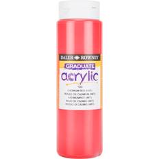 Red Acrylic Paints Daler Rowney Graduate Acrylic 500ml Cadmium Red Hue