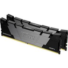 32 GB - 4600 MHz RAM-geheugens Kingston Fury Renegade Black DDR4 4600MHz 2x16GB (KF446C19RB12K2/32)