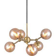 Beleuchtung Halo Design Atom Mini Antique Brass Pendelleuchte 45cm