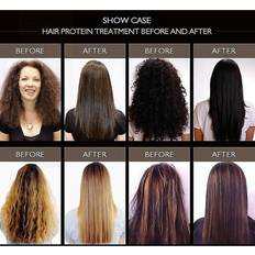 HKHBJS 12% Brazilian Keratin Hair Straightening Treatment With Pre Keratin Shampoo