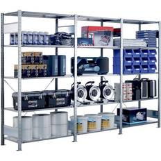 Møbler Schulte Lagertechnik Startsektion Boltless lagerreol, rygkryds 2500x1300x500 Reolsystem