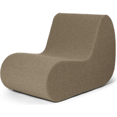 Ferm LIVING Soffor ferm LIVING Rouli Center Module Pure Bouclé Sand Soffa