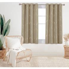 Curtains & Accessories Ivy Bronx Valmar Wave Foil