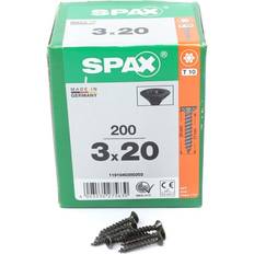Spax Träskruv 3 mm 20 mm T-Star Plus Stål 200st