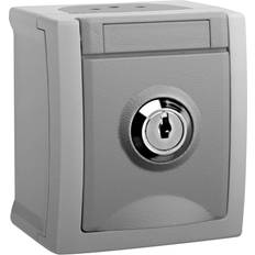 Heitronic Panasonic Steckdose abschließbar 90591049-DE