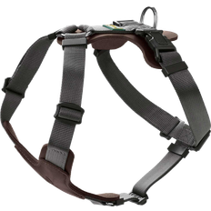 Hunter Dog Harness Mixed Aalborg Brown M Chest 56-81cm