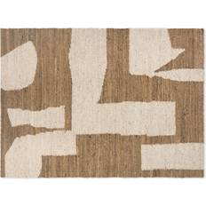 ferm LIVING Piece Brun, Beige 140x200cm