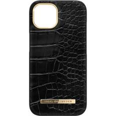 iDeal of Sweden Atelier Cover iPhone 15 Plus Neo black croco