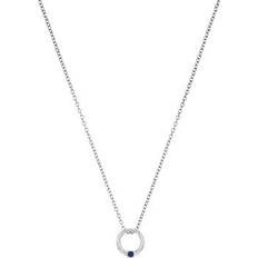 Amor Damen Halsketten Amor Damen Kette mit Anhänger, 925er Silber, silber