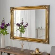 Yearn Mirrors French style carved Gold 135x45cm Wall Mirror