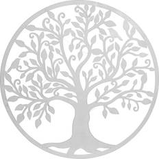 White Wall Decor Home ESPRIT White Tree Cottage Wall Decor