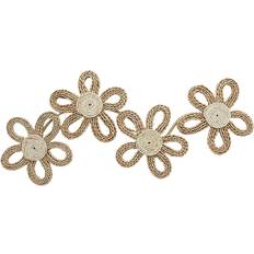 Brown Wall Decor Woven Trailing Flower Art Brown Wall Decor