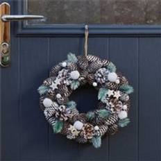 Three Kings Frostpine Wreath 36cm Decoration