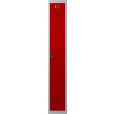 Red Storage Cabinets Phoenix PL Series 1 Storage Cabinet