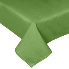 Round Tablecloths Homescapes Plain cotton Dark Olive Tablecloth Green