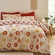 Sassy B Sassy B Groovy Floral Duvet Cover Green