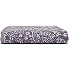 Dunelm 'Aveline' Cotton Jacquard Bath Towel Grey