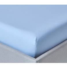 Egyptian Cotton Bed Sheets Homescapes Egyptian Cotton Fitted 200 Thread Count Bed Sheet Blue