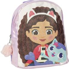 Pink School Bags Gabby's Dollhouse Casual Backpack Pink 19 x 23 x 8 cm