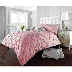 Mercer41 Double Alford Blend Duvet Cover Pink