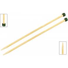 Bambu Stickor Knitpro Bamboo Stickor Jumperstickor Bambu 25cm 3,75mm 9.8in US5