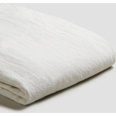 Draps à rabat - Lin Piglet Linen Flat Bed Sheet White