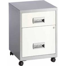 Pierre Henry Steel Filing with 2 Storage Cabinet