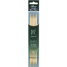 Yarn & Needlework Supplies Clover Bamboo Double Point Needles 20cm per pack of 5