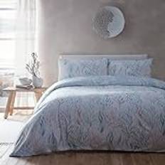 Drift Cora Duvet Cover Black, Blue, Natural (230x)