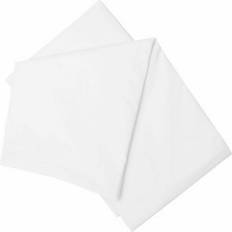 Belledorm Brushed Cotton Extra Deep Fitted Kingsize Bed Sheet White (198x152)