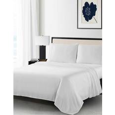 Anne Klein Reverie Anti-Microbial Bed Sheet White