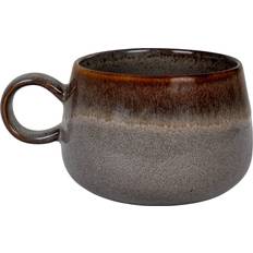House Nordic Mug Selma x4 Gris 10x7.5 cm Mug 4pcs