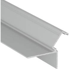 Topmet Aluminiumprofil GLOW12 Down A1C 2m Ljuslist