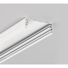 Topmet Aluminiumprofil WIDE24 G W Vitlackerad LED Skena Ljuslist