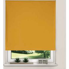 Orange Roller Blinds New Edge Blinds Thermal Roller Ochre 105x165cm