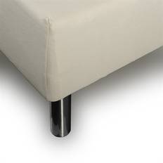 Nordstrand Home Sandfarvet jersey dobbeltseng Lagen Beige (200x180cm)
