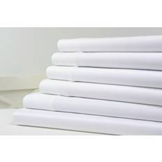 Kathy Ireland 1,200TC Bed Sheet White