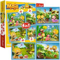 Trefl Maya The Bee 4in1 Cartoon Jigsaw Puzzle 12 15 20 24 Pc