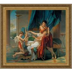 Vault W Artwork Sappho And Phaon Canvas Replica Painting: Medium Framed Art