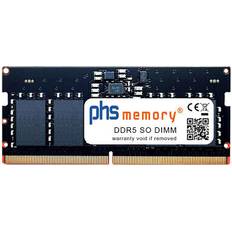 PHS-memory 8gb ram ddr5 passend für lenovo thinkstation p360 tiny 30fa so dimm 4800mhz