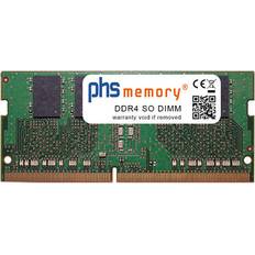 PHS-memory 4gb ram ddr4 passend für qnap ts-464-4g so dimm 3200mhz storage/nas-speicher