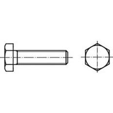 Rustfri stål Skruer Toolcraft 1064003 Sekskantsskruer M3 A2