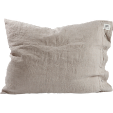Lovely Linen Misty Meadow Hovedpudebetræk Beige (80x80cm)